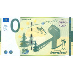 0 Euro biljet Bergisel Ski Jump Innsbruck
